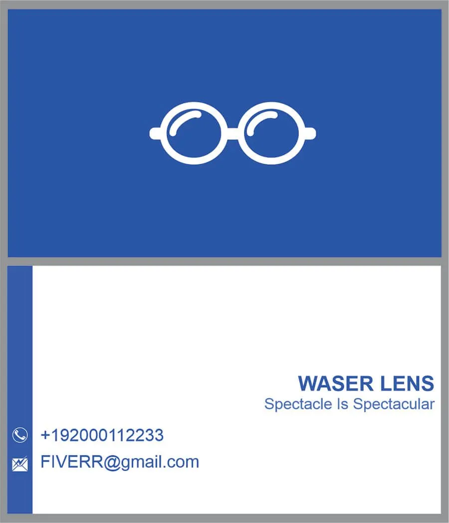 Business card design by Hamdan Ibne Muneer